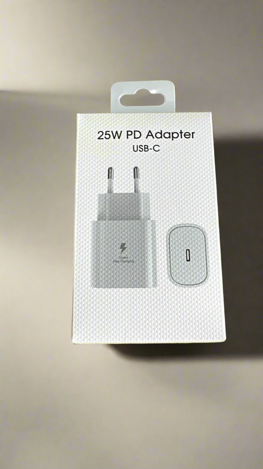 Samsung 25W PD Adapter USB-C (Authentic/Original) - Super Fast Charging Wall Charger