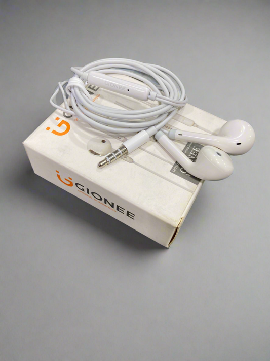 Gionee Genuine Wired Earbuds - Enhanced Audio & Call Quality
