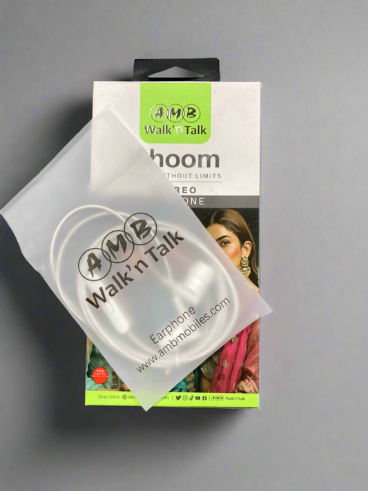 AMB Walk'n Talk Dhoom Stereo Earphone