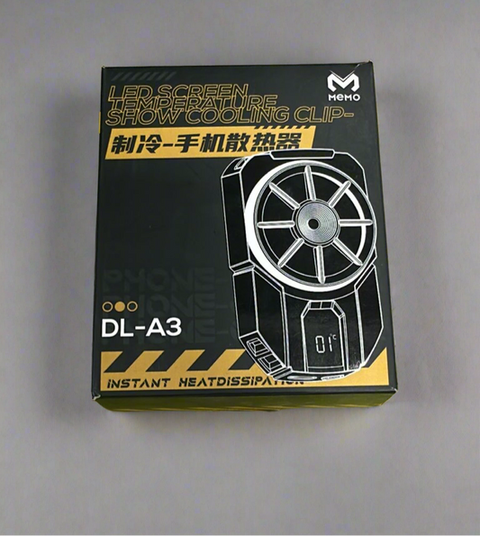 DLA3 Compact Turbo Phone Cooler – High-Speed Silent Cooling Fan