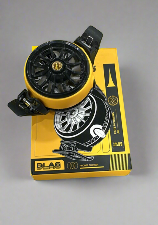 DLA6 Turbo Cooling Fan – Ultra-Silent Phone Cooler for Gaming