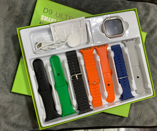 Azadi Sale 🔥 D9 Ultra 7+1 Smart Watch - Style & Connectivity On Your Wrist