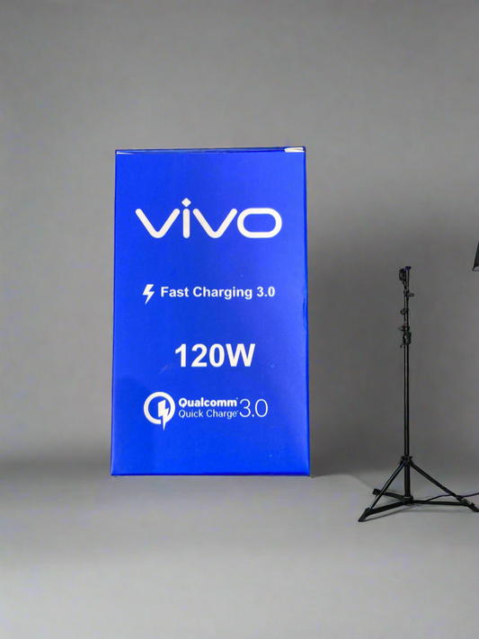 Original Vivo 120W FlashCharge Fast Charger (Qualcomm Quick Charge 3.0)