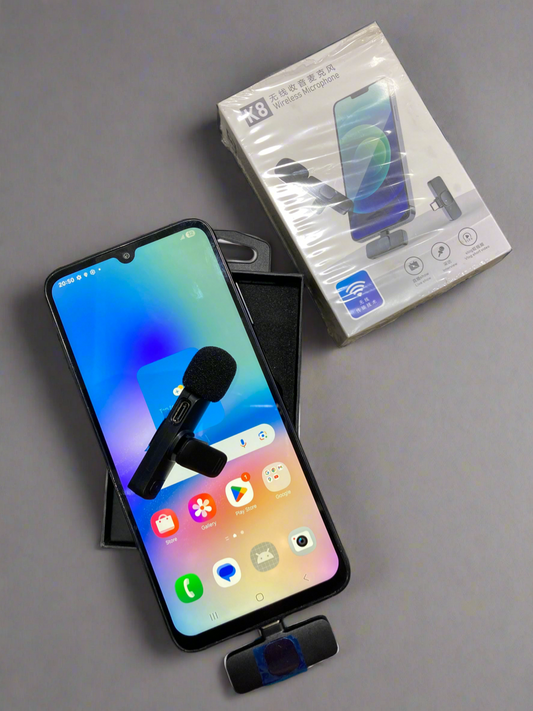 K8 Smartphone Wireless Mic Kit for Vlogging & Live Streaming